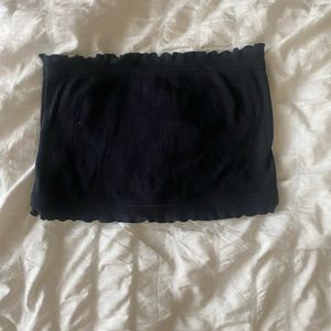 Simple Black Tube Top